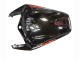 Billigste Honda CBR1000RR Motorrad Verkleidung 2008-2011 - Glanzendes Schwarz Rot Flamme