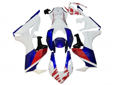 Billigste Honda CBR1000RR Motorrad Verkleidung 2017-2023 - Weiss Rot Blau