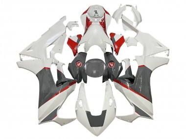 Billigste Honda CBR1000RR Motorrad Verkleidung 2017-2023 - Weiss Rot Grau
