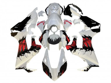 Billigste Honda CBR1000RR Motorrad Verkleidung Kit 2017-2023 - Weiss Rot Schwarz