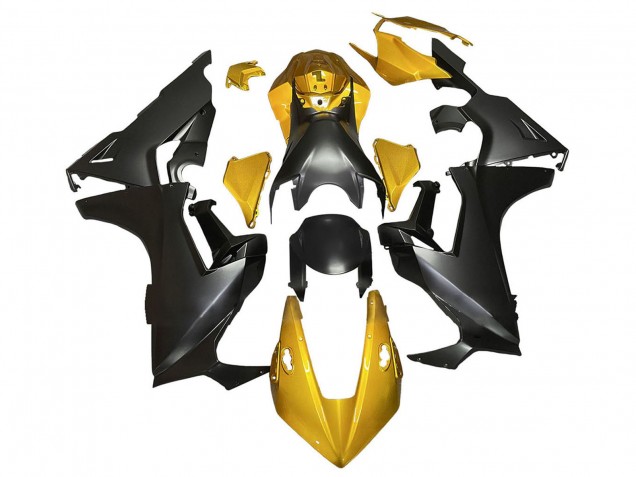 Billigste Honda CBR1000RR Motorrad Verkleidung 2017-2023 - Gold Matt Schwarz