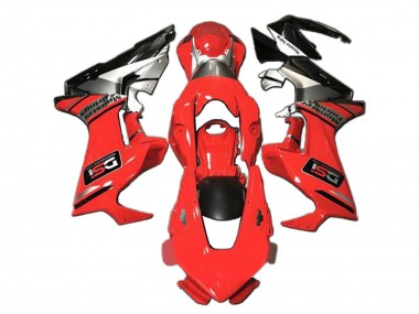 Billigste Honda CBR1000RR Motorrad Verkleidung 2017-2023 - Rot Weiss Silber Glanzendes Schwarz DSI