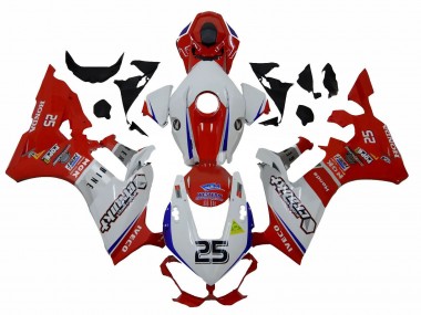 Billigste Honda CBR1000RR Motorrad Verkleidung 2017-2023 - Weiss Rot Blau 25