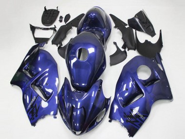 Billigste Suzuki GSXR 1300 Hayabusa Motorrad Verkleidung 1996-2007 - Dunkel Blau