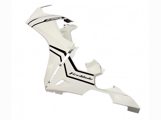 Billigste Honda CBR1000RR Motorrad Verkleidung 2017-2023 - Weiss mit Schwarz Streifen Fireblade