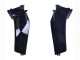 Billigste Honda CBR600RR Motorrad Verkleidung 2003-2004 - Silber Glanzendes Schwarz