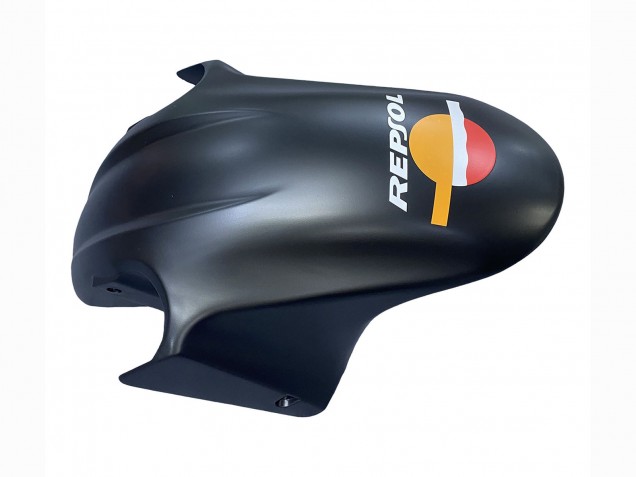 Billigste Honda CBR600RR Motorrad Verkleidung 2003-2004 - Matt Schwarz Orange Repsol Rossi 46