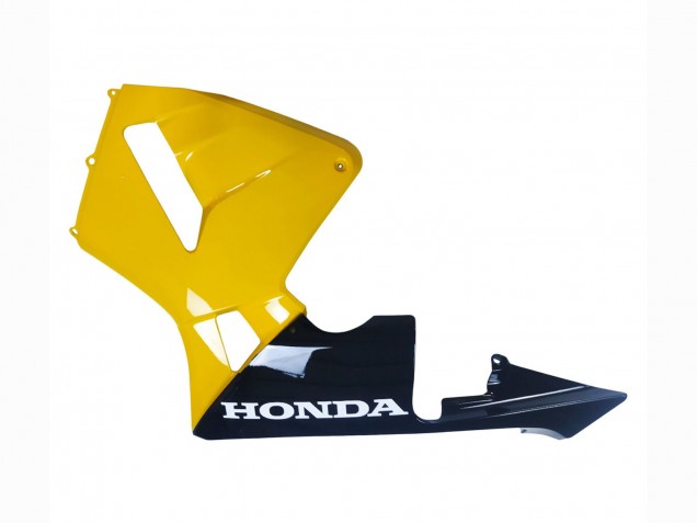 Billigste Honda CBR600RR Motorrad Verkleidung 2003-2004 - Gelb Glanzendes Schwarz
