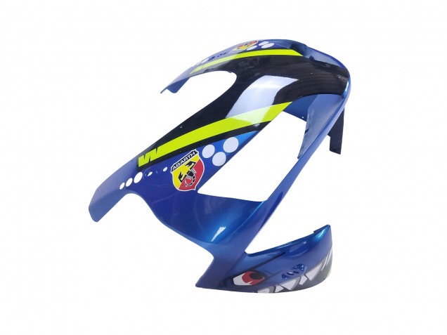 Billigste Honda CBR600RR Motorrad Verkleidung 2003-2004 - Blau Neon Gelb Glanzendes Schwarz Hai