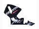 Billigste Honda CBR600RR Motorrad Verkleidung 2003-2004 - Glanzendes Schwarz Weiss Repsol