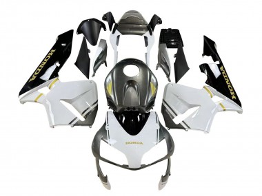 Billigste Honda CBR600RR Motorrad Verkleidung 2003-2004 - Weiss Gelb Grau Schwarz