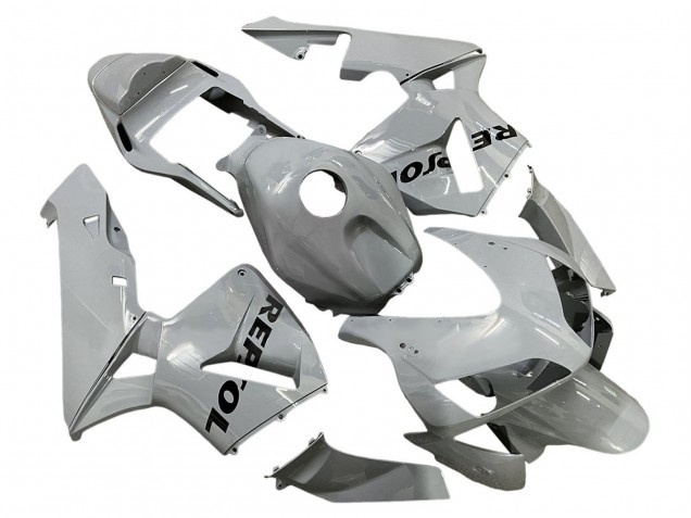 Billigste Honda CBR600RR Motorrad Verkleidung 2003-2004 - Silber Schwarz Repsol