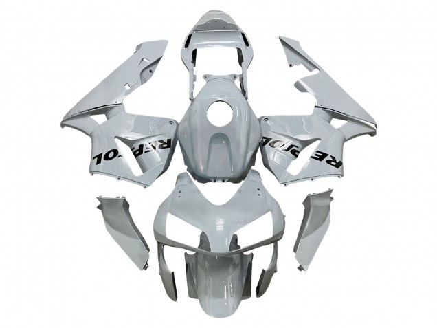 Billigste Honda CBR600RR Motorrad Verkleidung 2003-2004 - Silber Schwarz Repsol