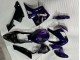 Billigste Honda CBR600RR Motorrad Verkleidung 2003-2004 - Dunkel Blau Glanzendes Schwarz