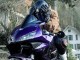 Billigste Honda CBR600RR Motorrad Verkleidung 2003-2004 - Dunkel Blau Glanzendes Schwarz