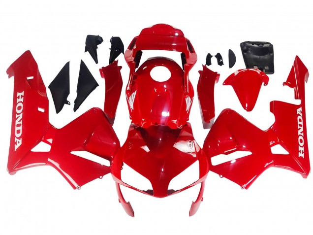 Billigste Honda CBR600RR Motorrad Verkleidung 2003-2004 - Rot