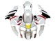 Billigste Honda CBR600RR Motorrad Verkleidung 2003-2004 - Weiss Rot Gelb Schwarz
