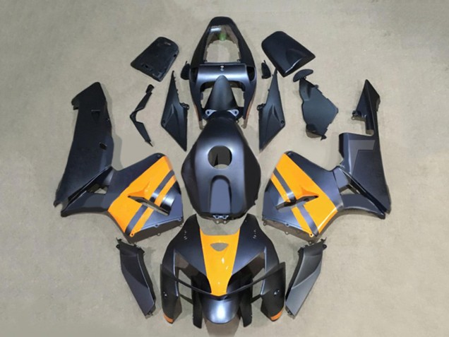 Billigste Honda CBR600RR Motorrad Verkleidung 2005-2006 - Schwarz Gelb
