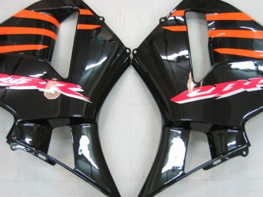 Billigste Honda CBR600RR Motorrad Verkleidung 2005-2006 - Orange Schwarz Silber
