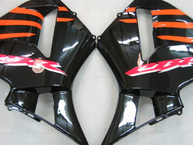 Billigste Honda CBR600RR Motorrad Verkleidung 2005-2006 - Orange Schwarz Silber