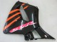 Billigste Honda CBR600RR Motorrad Verkleidung 2005-2006 - Orange Schwarz Silber