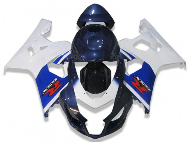 Billigste Suzuki GSXR 600/750 Motorrad Verkleidung 2004-2005 - Weiss Blau Schwarz Rot