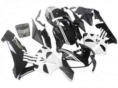 Billigste Honda CBR600RR Motorrad Verkleidung 2005-2006 - Schwarz Weiss