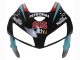 Billigste Honda CBR600RR Motorrad Verkleidung 2005-2006 - Hellblau Schwarz 35