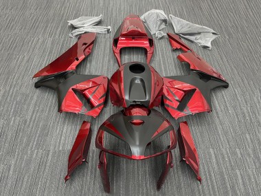 Billigste Honda CBR600RR Motorrad Verkleidung 2005-2006 - Rot Schwarz