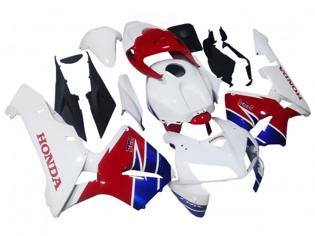Billigste Honda CBR600RR Motorrad Verkleidung 2005-2006 - Weiss Blau Rot