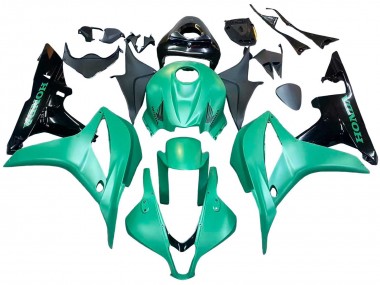 Billigste Honda CBR600RR Motorrad Verkleidung 2007-2008 - Grun Glanzendes Schwarz