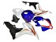 Billigste Honda CBR600RR Motorrad Verkleidung 2007-2008 - Weiss Blau Rot Glanzendes Schwarz
