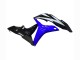 Billigste Honda CBR600RR Motorrad Verkleidung 2007-2008 - Weiss Blau Glanzendes Schwarz