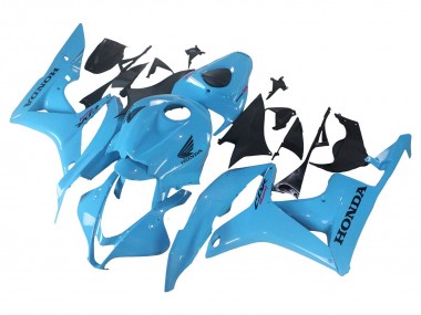 Billigste Honda CBR600RR Motorrad Verkleidung 2007-2008 - Hellblau Rennen