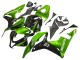 Billigste Honda CBR600RR Motorrad Verkleidung Kit 2007-2008 - Grun Glanzendes Schwarz