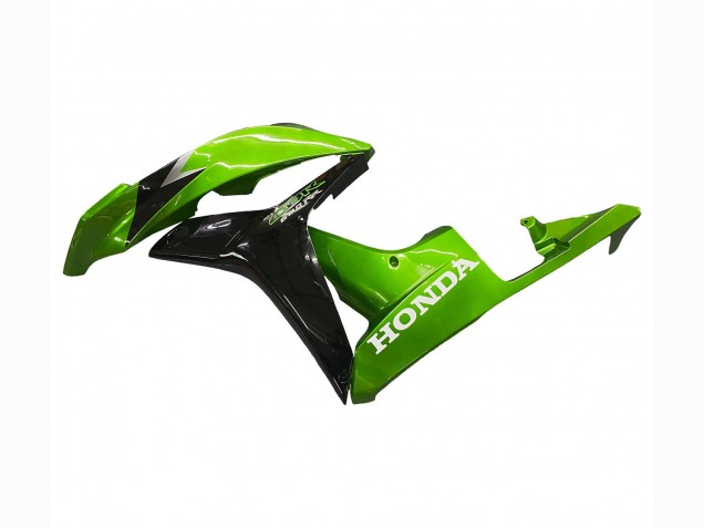 Billigste Honda CBR600RR Motorrad Verkleidung Kit 2007-2008 - Grun Glanzendes Schwarz