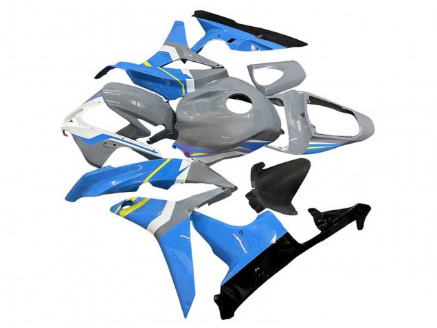Billigste Honda CBR600RR Motorrad Verkleidung 2007-2008 - Nardo Grau Blau Weiss Glanzendes Schwarz