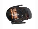 Billigste Honda CBR600RR Motorrad Verkleidung 2007-2008 - Orange Glanzendes Schwarz Repsol