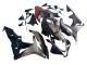 Billigste Honda CBR600RR Motorrad Verkleidung 2007-2008 - Silber Rot Glanzendes Schwarz