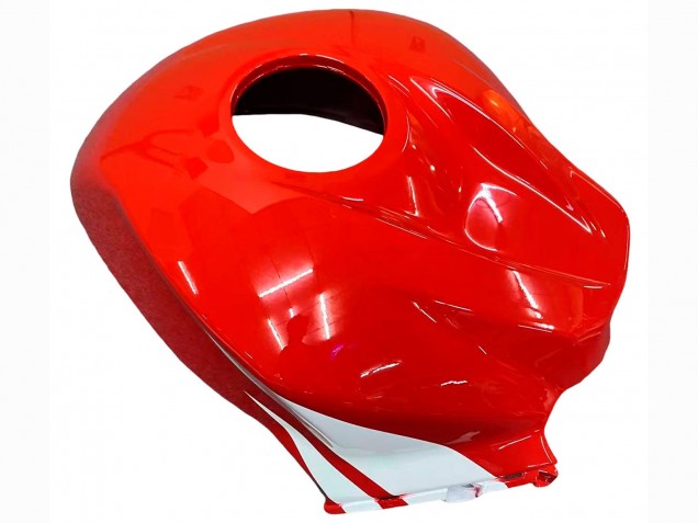 Billigste Honda CBR600RR Motorrad Verkleidung 2007-2008 - Weiss Rot Glanzendes Schwarz