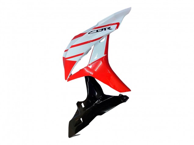 Billigste Honda CBR600RR Motorrad Verkleidung 2007-2008 - Weiss Rot Glanzendes Schwarz