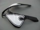 Billigste Honda CBR600RR Motorrad Verkleidung 2007-2008 - Weiss Schwarz Rennen