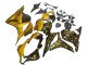 Billigste Honda CBR600RR Motorrad Verkleidung 2009-2012 - Gold Glanzendes Schwarz