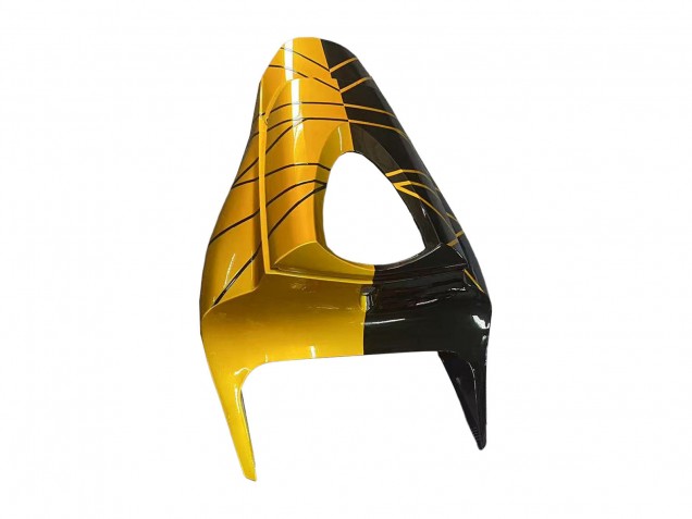 Billigste Honda CBR600RR Motorrad Verkleidung 2009-2012 - Gold Glanzendes Schwarz