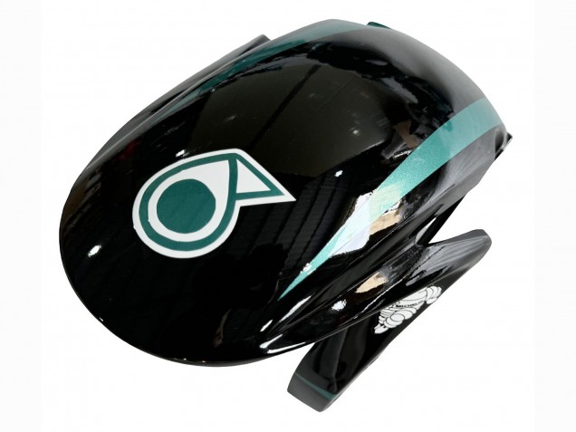 Billigste Honda CBR600RR Motorrad Verkleidung 2013-2023 - Blau Grun Blau Glanzendes Schwarz Petronas 20