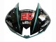 Billigste Honda CBR600RR Motorrad Verkleidung 2013-2023 - Blau Grun Blau Glanzendes Schwarz Petronas 20