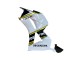 Billigste Honda CBR600RR Motorrad Verkleidung 2013-2026 - Weiss Gold Glanzendes Schwarz Repsol