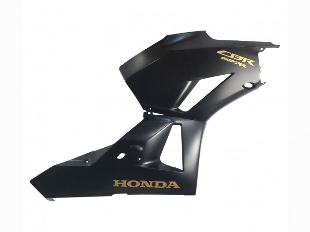 Billigste Honda CBR600RR Motorrad Verkleidung 2013-2023 - Matt Schwarz Gold Aufkleber