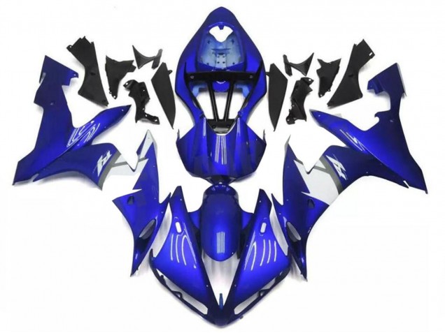 Billigste Yamaha YZF R1 Motorrad Verkleidung 2009-2011 - Blau Weiss