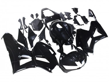 Billigste Honda CBR600RR Motorrad Verkleidung 2013-2023 - Glanzendes Schwarz